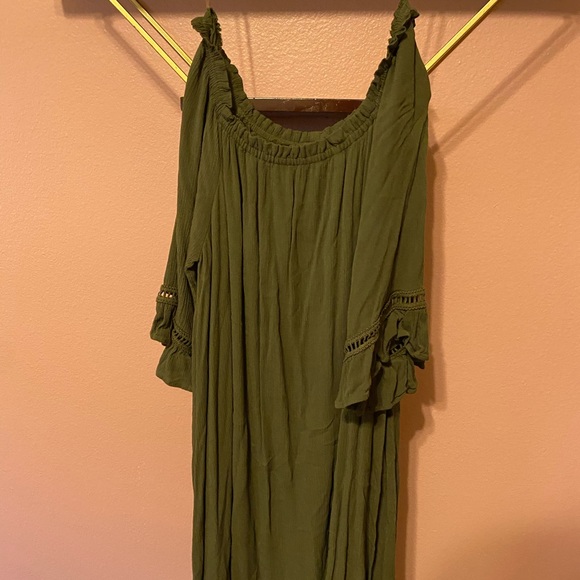 OLIVE DRESS - Picture 3 of 3